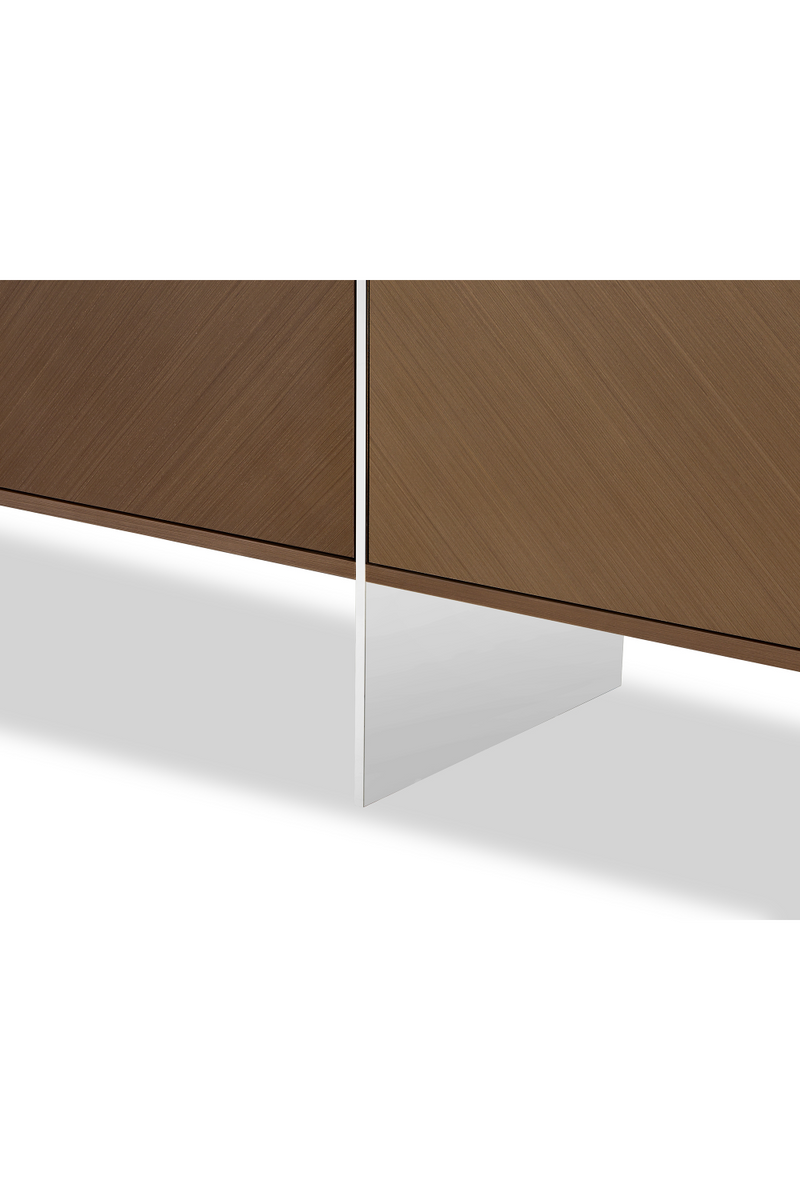 Brown Wooden Contemporary Sideboard | Liang & Eimil Nautilus | Oroatrade