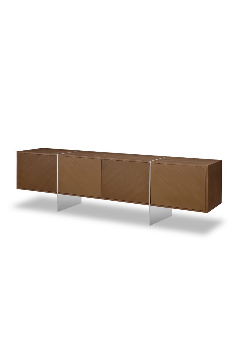Brown Wooden Contemporary Sideboard | Liang & Eimil Nautilus | Oroatrade