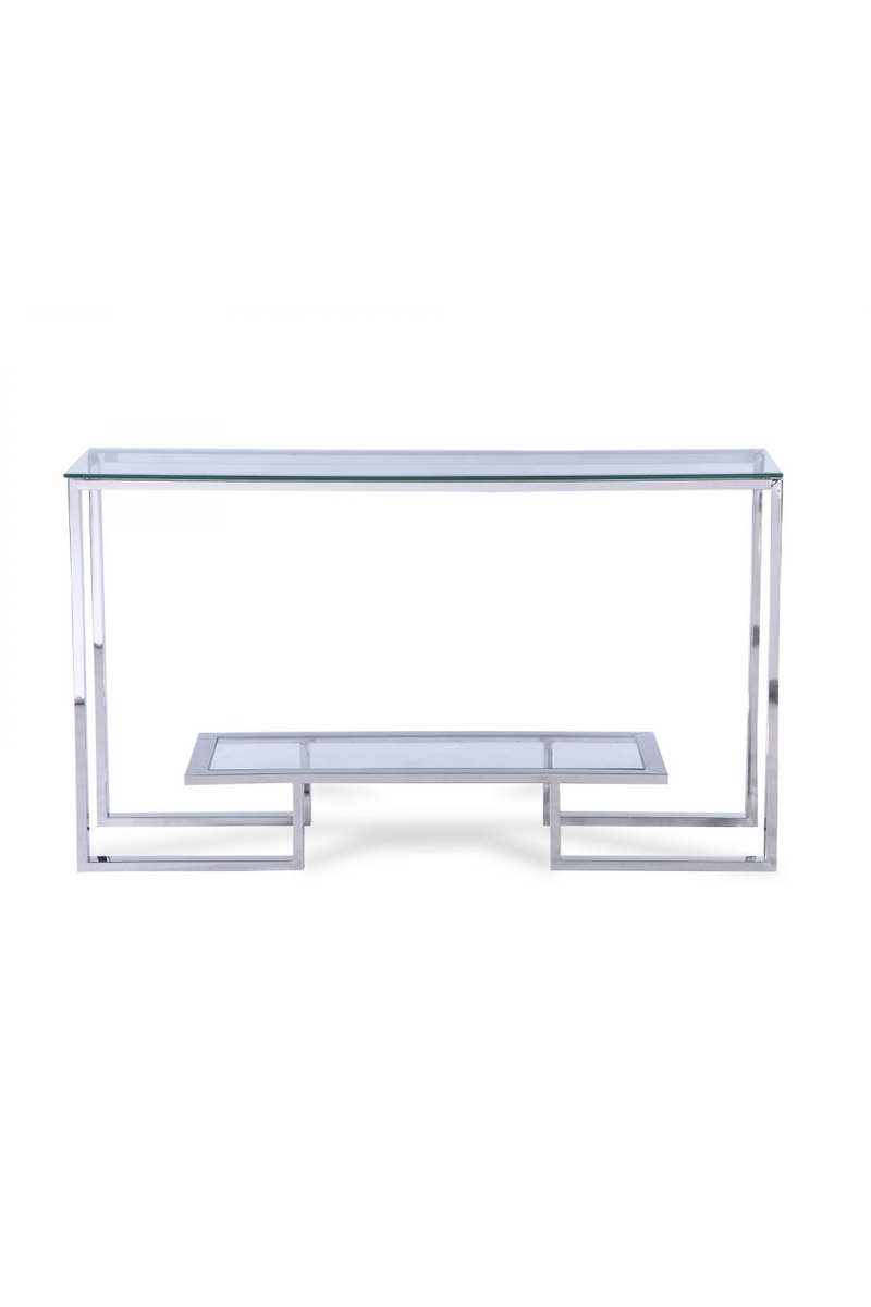 Silver Contemporary Console Table | Liang & Eimil Mayfair | Oroatrade