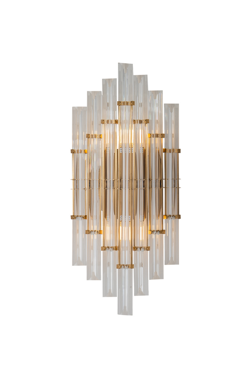 Faceted Glass Rods Wall Lamp | Liang & Eimil Drop | OROATRADETRADE.com