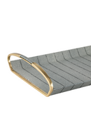 Modern Shagreen Tray | Liang & Eimil Linea | Oroatrade