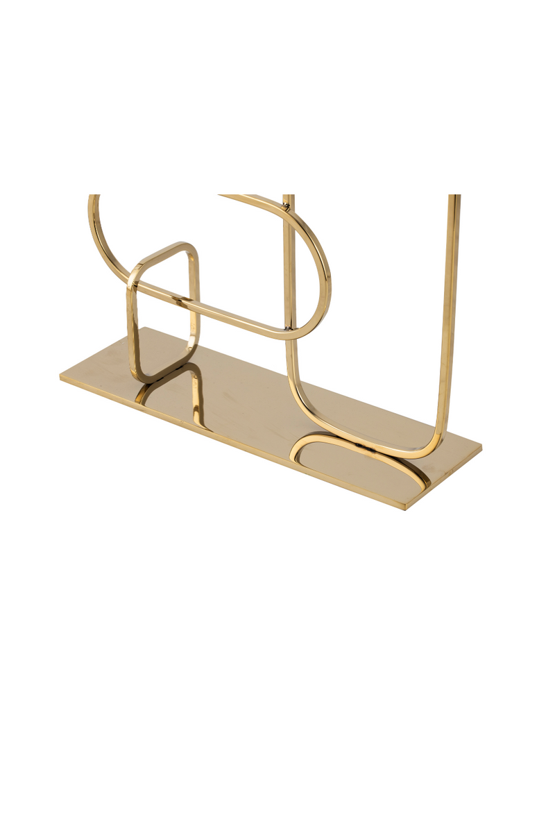 Gold Geometric Candle Holder | Liang & Eimil Duke | Oroatrade.com