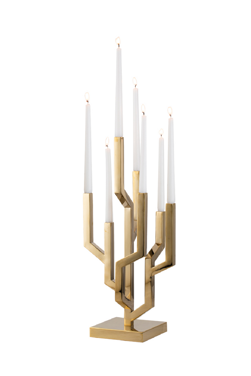 Gold Multi-Arms Candle Holder | Liang & Eimil Lawrence | Oroatrade.com