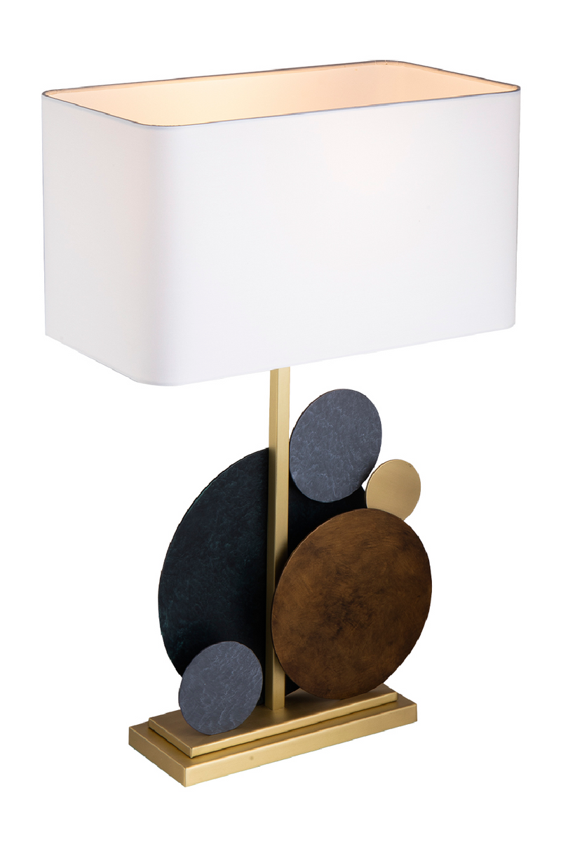Multicolor Metal Disc Table Lamp | Liang & Eimil Bables | OROATRADETRADE.com