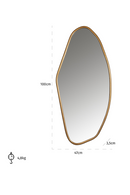 Organic Shaped Mirror | Richmond Interiors Eldon | Oroatrade.com