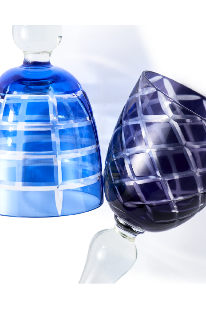 Blue Wine Glass | Pols Potten Cobalt | Oroatrade.com