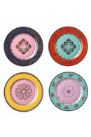 Glazed Porcelain Side Plates (4) | Pols Potten Grandpa | Oroatrade.com