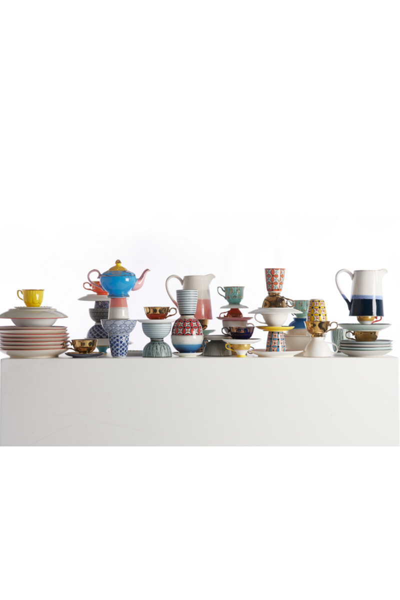 Glazed Porcelain Teapots (4) | Pols Potten Grandpa | Oroatrade.com