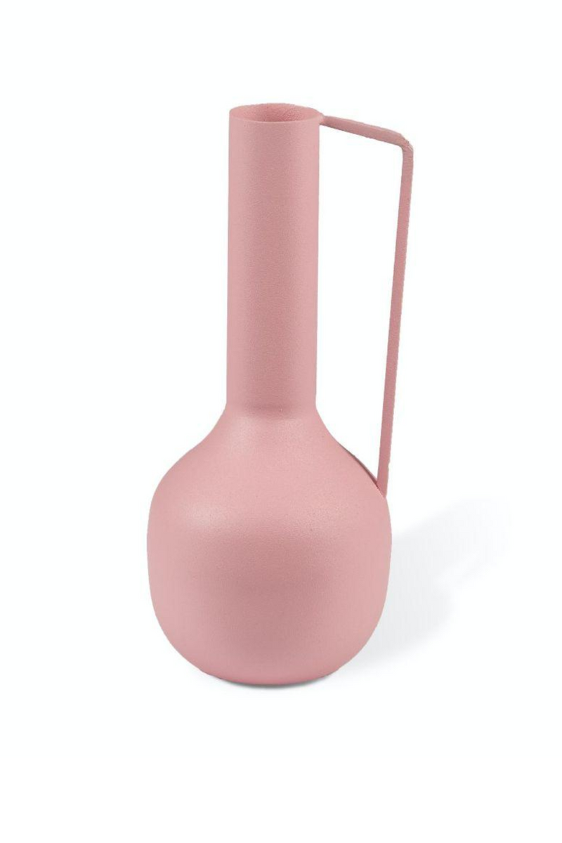 Light Pink Metal Vase | Pols Potten Roman | Oroatrade.com