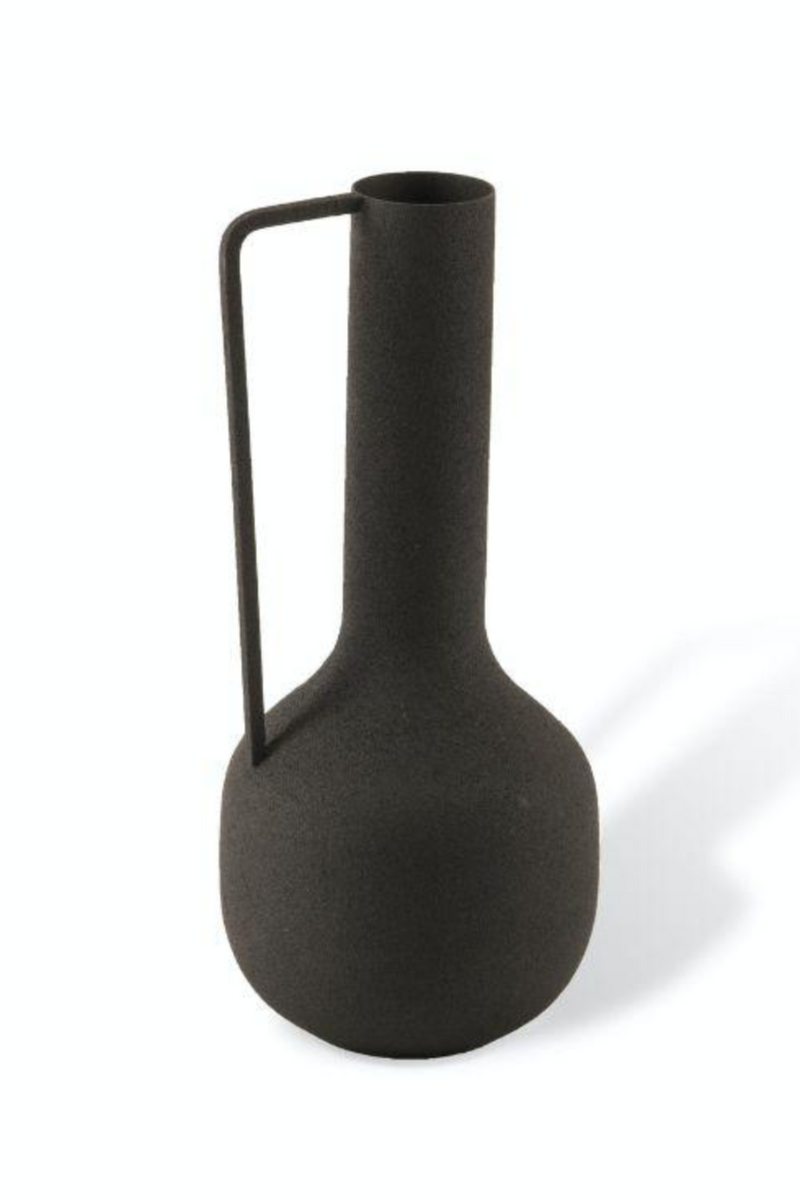 Black Metal Vase | Pols Potten Roman | Oroatrade.com