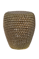 Brass Metal Stool | Pols Potten Dot | OROA TRADE