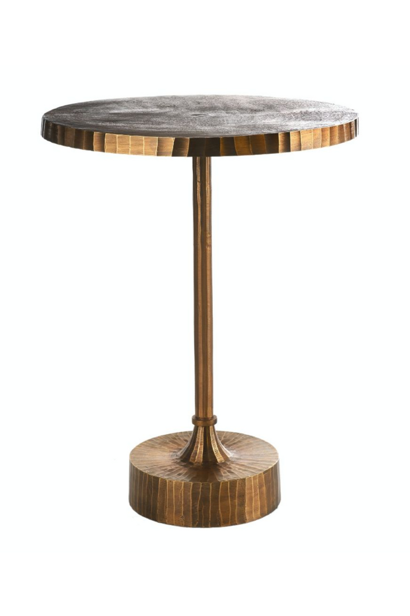 Round Copper Side Table | Pols Potten Mace | OROA TRADE