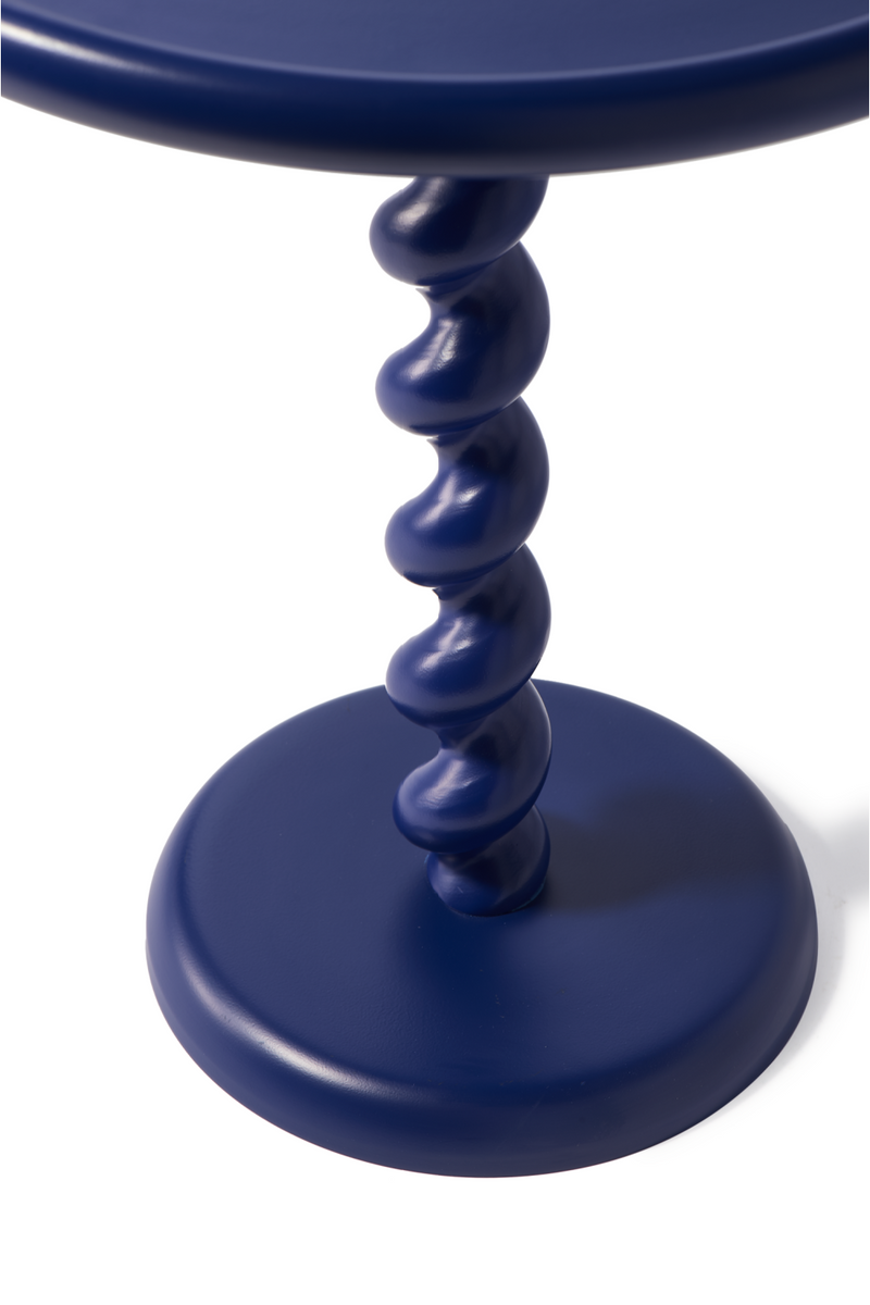 Modern Pedestal Side Table (2) | Pols Potten Twister | Oroatrade.com