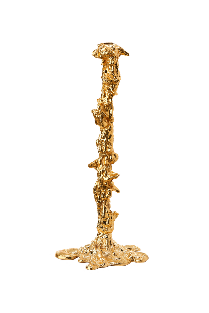Gold Candle Holder XXL | Pols Potten Drip | Oroatrade.com