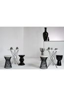 Lacquered Accent Stool | Pols Potten Tam Tam | Oroatrade.com