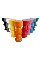 Lacquered Accent Stool | Pols Potten Zig Zag | Oroatrade.com