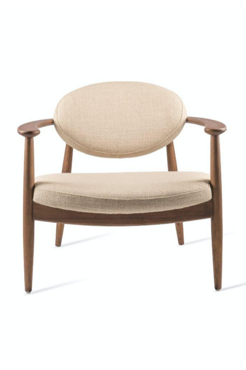 Beige Accent Chair | Pols Potten Roundy | OROA TRADE
