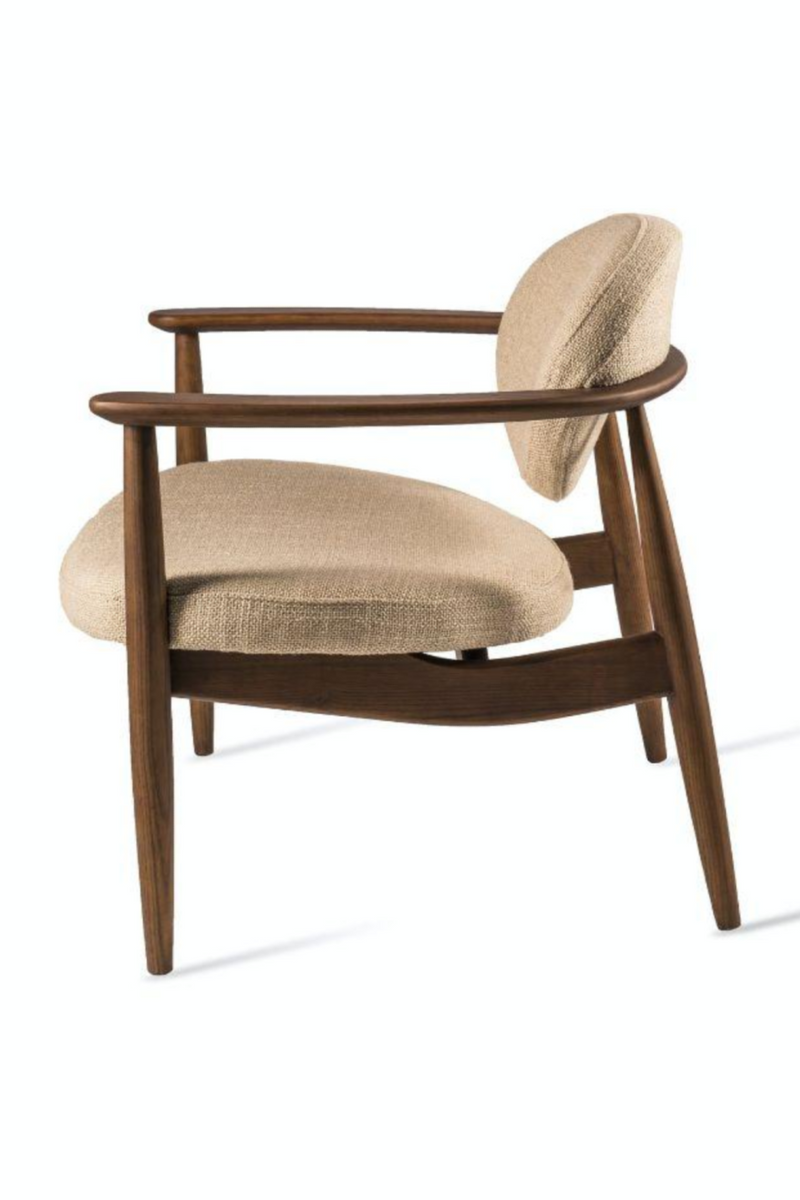 Beige Accent Chair | Pols Potten Roundy | OROA TRADE