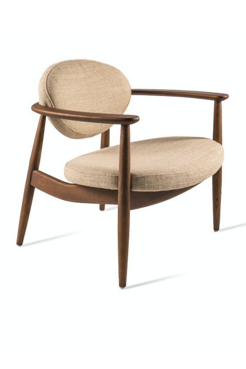 Beige Accent Chair | Pols Potten Roundy | OROA TRADE