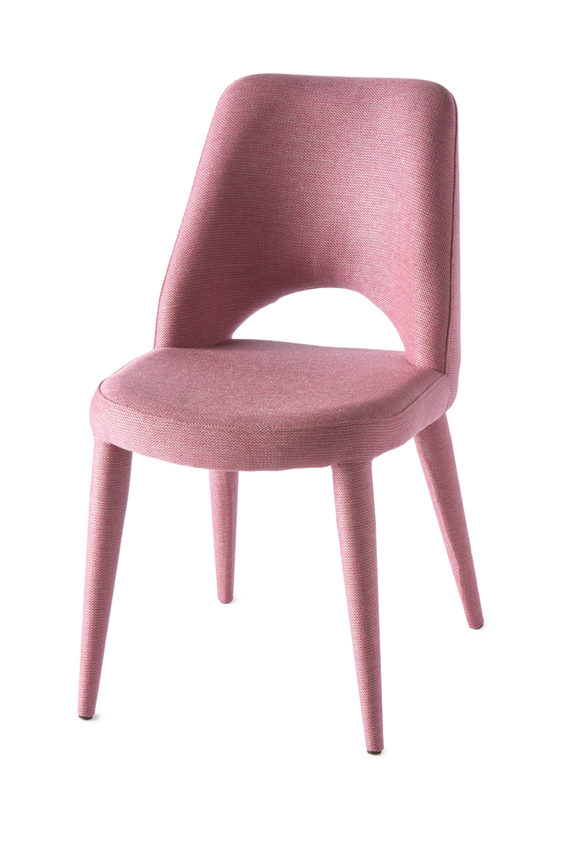 Cut-Out Back Fabric Dining Chair | Pols Holy | Oroa Trade