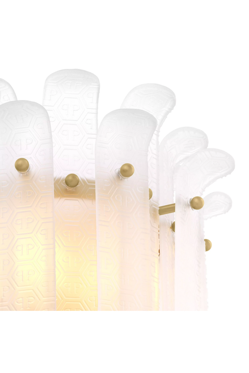 Frosted Contemporary Glass Wall Lamp | Philipp Plein Rodeo Drive | Oroatrade.com