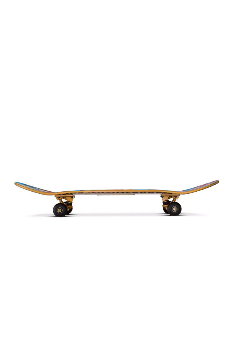 Printed Maple Wood Skateboard | Philipp Plein Leopard | Oroatrade.com