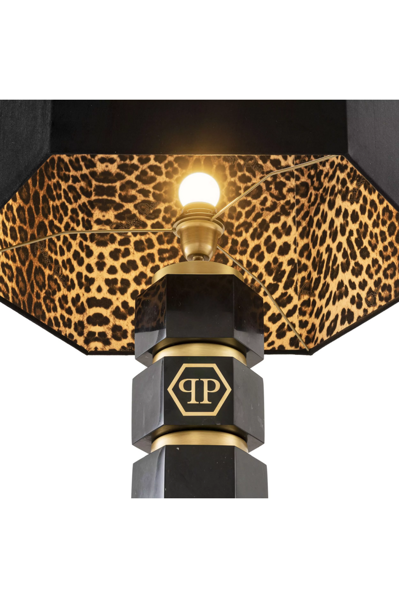 Faceted Marble Floor Lamp | Philipp Plein Hexagon | Oroatrade.com