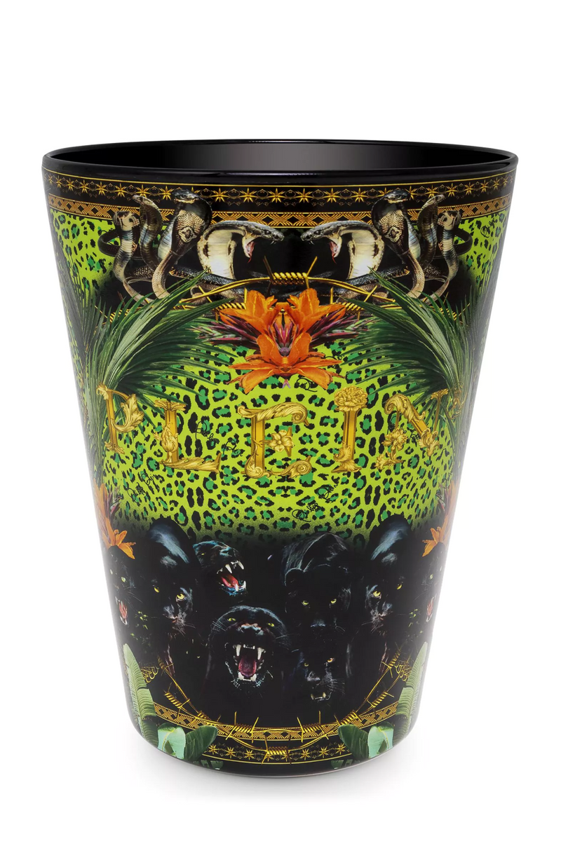 Printed Glass Scented Candle - XL | Philipp Plein Jungle | Oroatrade.com