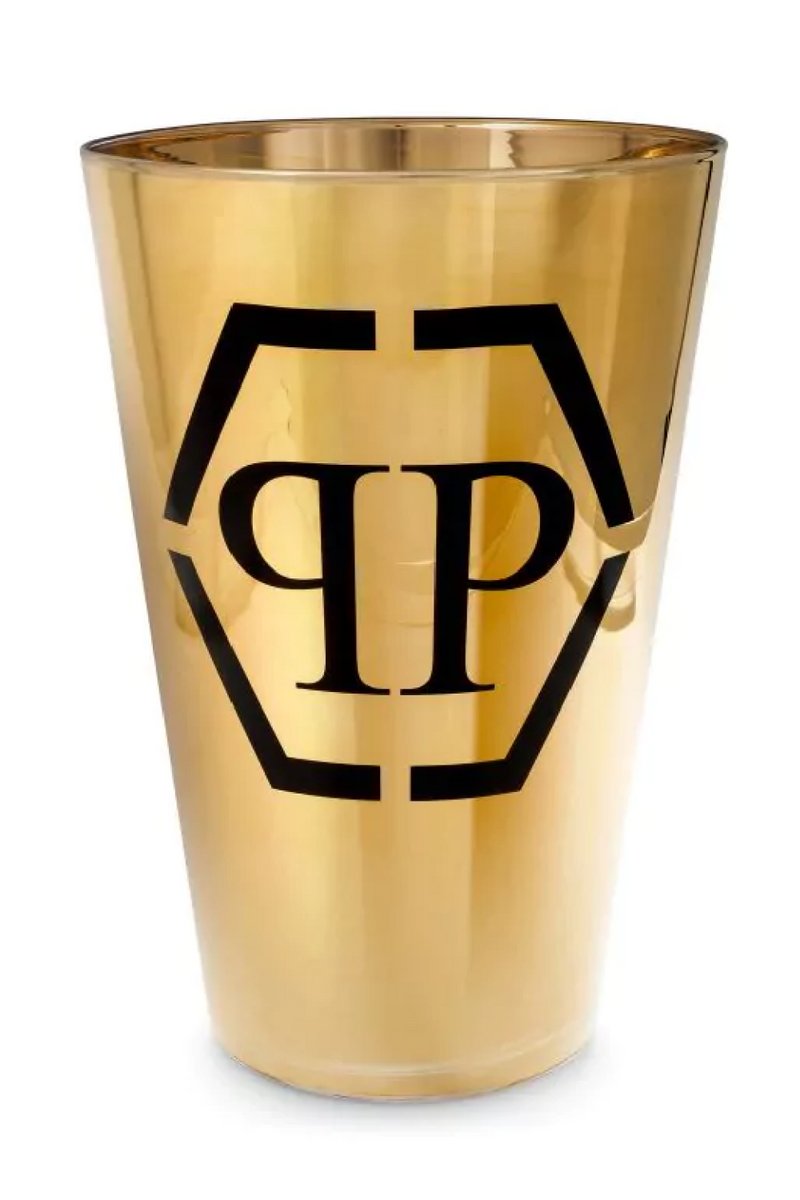 Golden Glass Scented Candle - XL | Philipp Plein Empire | Oroatrade.com