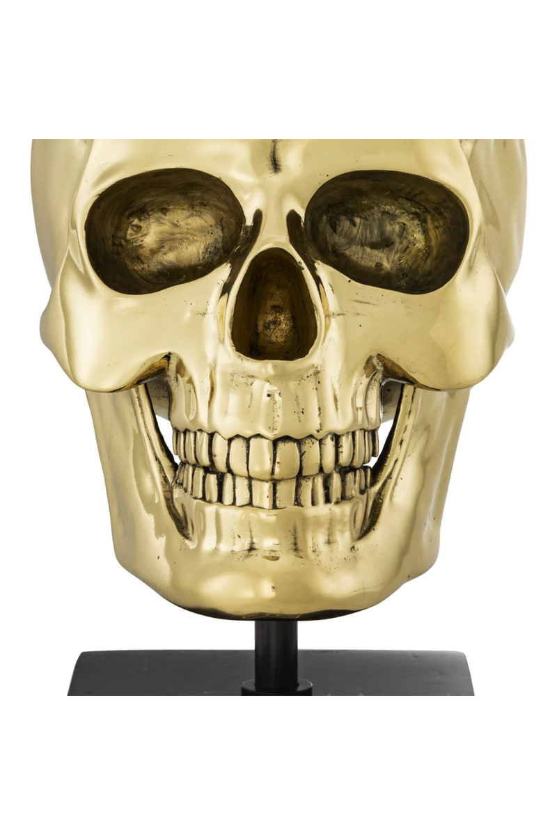 Gold Modern Deco Object L | Philipp Plein Skull | Oroatrade.com