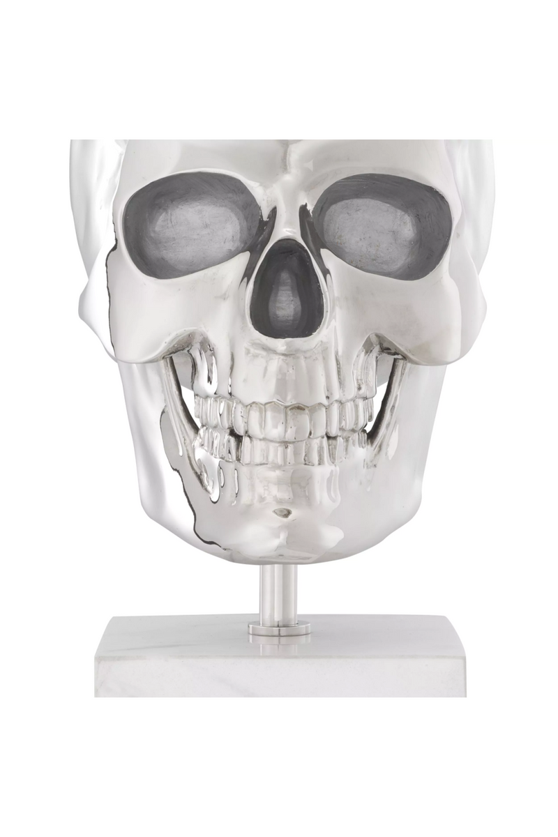 Platinum Sculptural Deco Object L | Philipp Plein Skull | Oroatrade.com