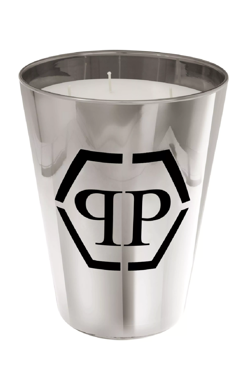 Platinum Glass Scented Candle - XL | Philipp Plein Empire | Oroatrade.com