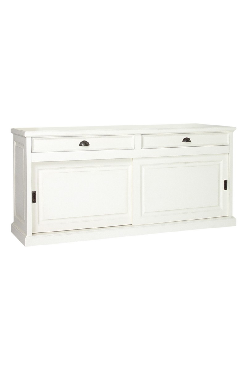 White 2-Drawer Display Cabinet | Oroa | Oroatrade.com