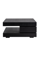 C-Shape Black Oak Coffee Table | Richmond Interiors Oakura |  Oroatrade.com