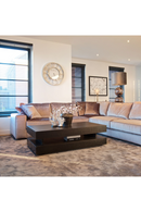 H-Shape Black Oak Coffee Table | Richmond Interiors Oakura | Oroatrade.com