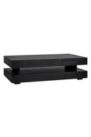 H-Shape Black Oak Coffee Table | Richmond Interiors Oakura | Oroatrade.com