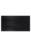 H-Shape Black Oak Coffee Table | Richmond Interiors Oakura | Oroatrade.com