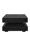 H-Shape Black Oak Coffee Table | Richmond Interiors Oakura | Oroatrade.com