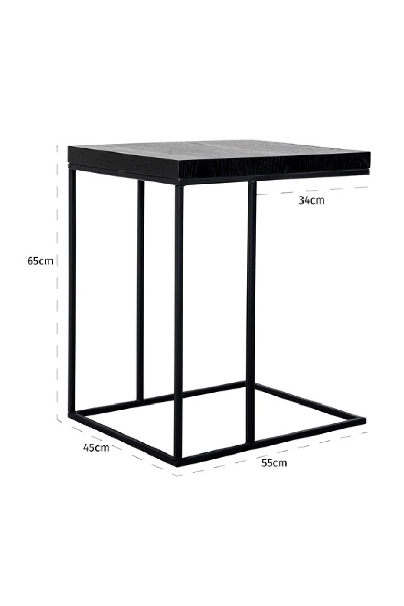 Black Oak Side Table | OROA Oakura | Oroatrade.com