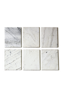 White Marble Nesting End Tables (2) | Richmond Interiors Lexington | Oroatrade.com