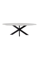 Oval Marble Dining Table | Richmond Interiors Lexington | Oroatrade.com