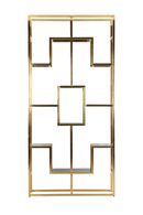 Geometrical Gold Cabinet | Richmond Interiors Magnus | Oroatrade.com