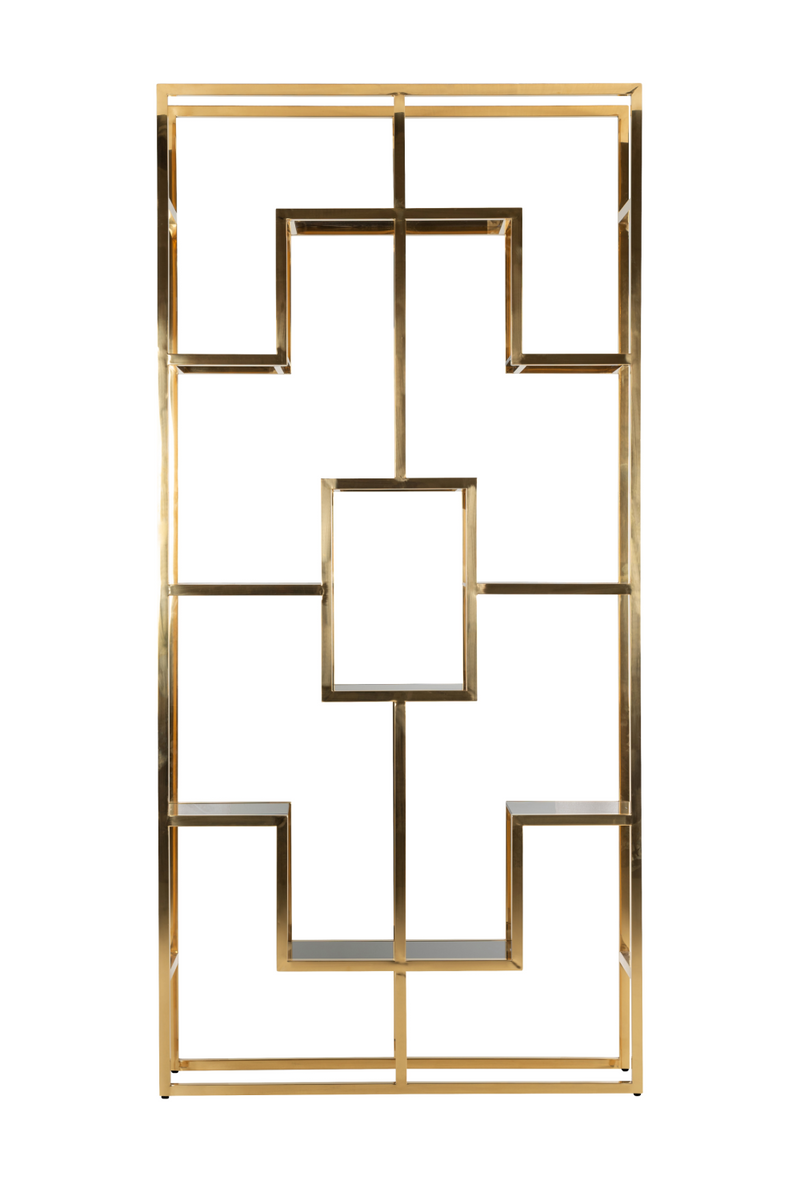 Geometrical Gold Cabinet | OROA Magnus | Oroatrade.com