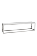 Silver Framed Marble TV Unit | Richmond Interiors Levanto | Oroatrade.com