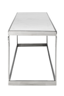 Silver Framed Marble TV Unit | Richmond Interiors Levanto | Oroatrade.com