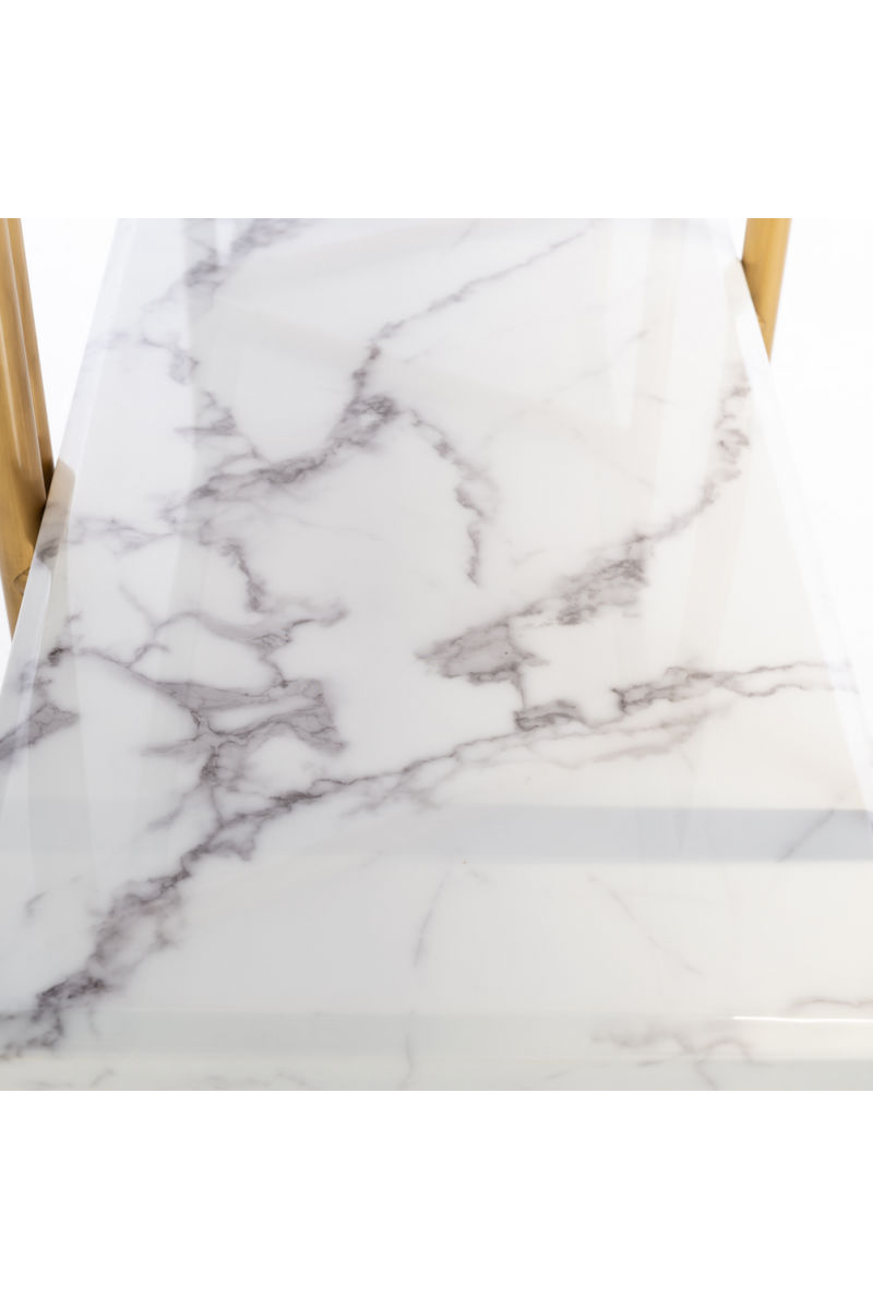 Gold Framed Marble Cabinet | OROA Lagrand | Oroatrade.com