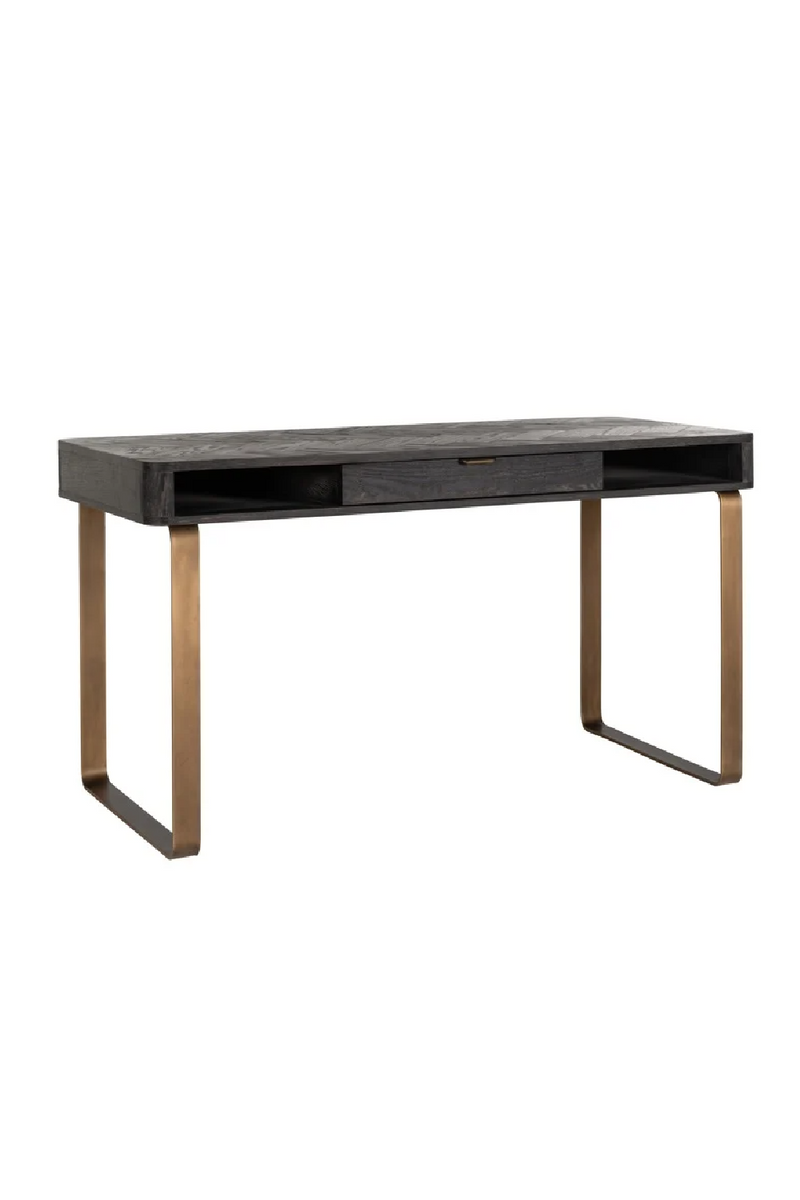 Black Modern Rustic Desk | OROA Blackbone