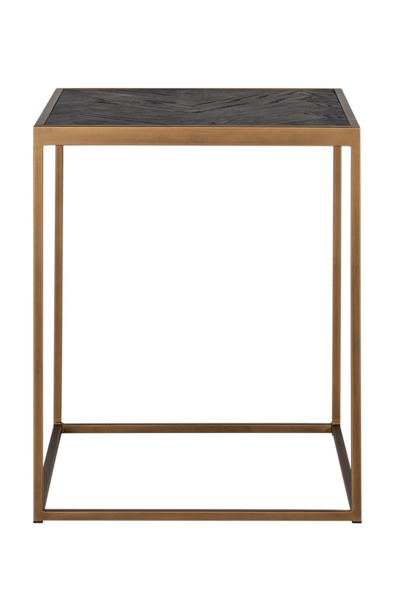 Oak Framed Oak End Table | OROA Blackbone | Oroatrade.com