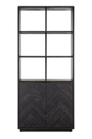 Black Oak 2-Door Bookcase | Richmond Interiors Blackbone | Oroatrade.com