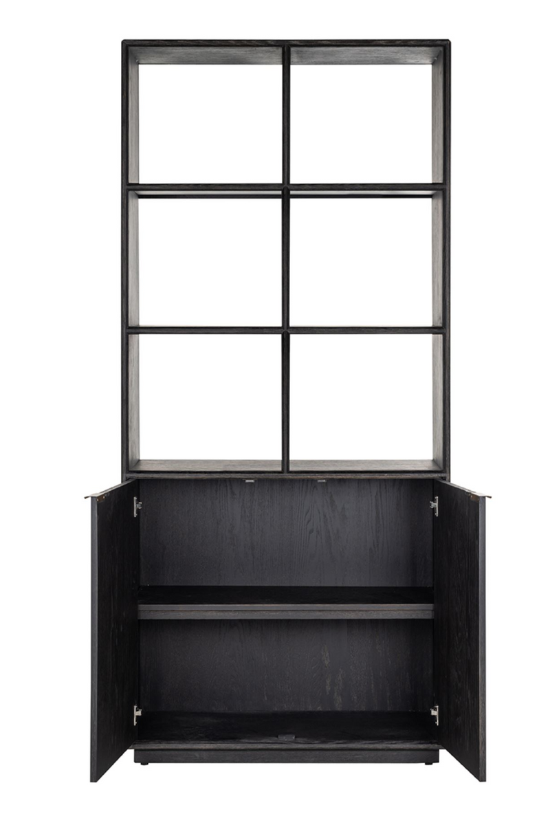 Black Oak 2-Door Bookcase | OROA Blackbone | Oroatrade.com